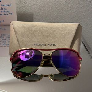 Purple Michael kors sunglasses